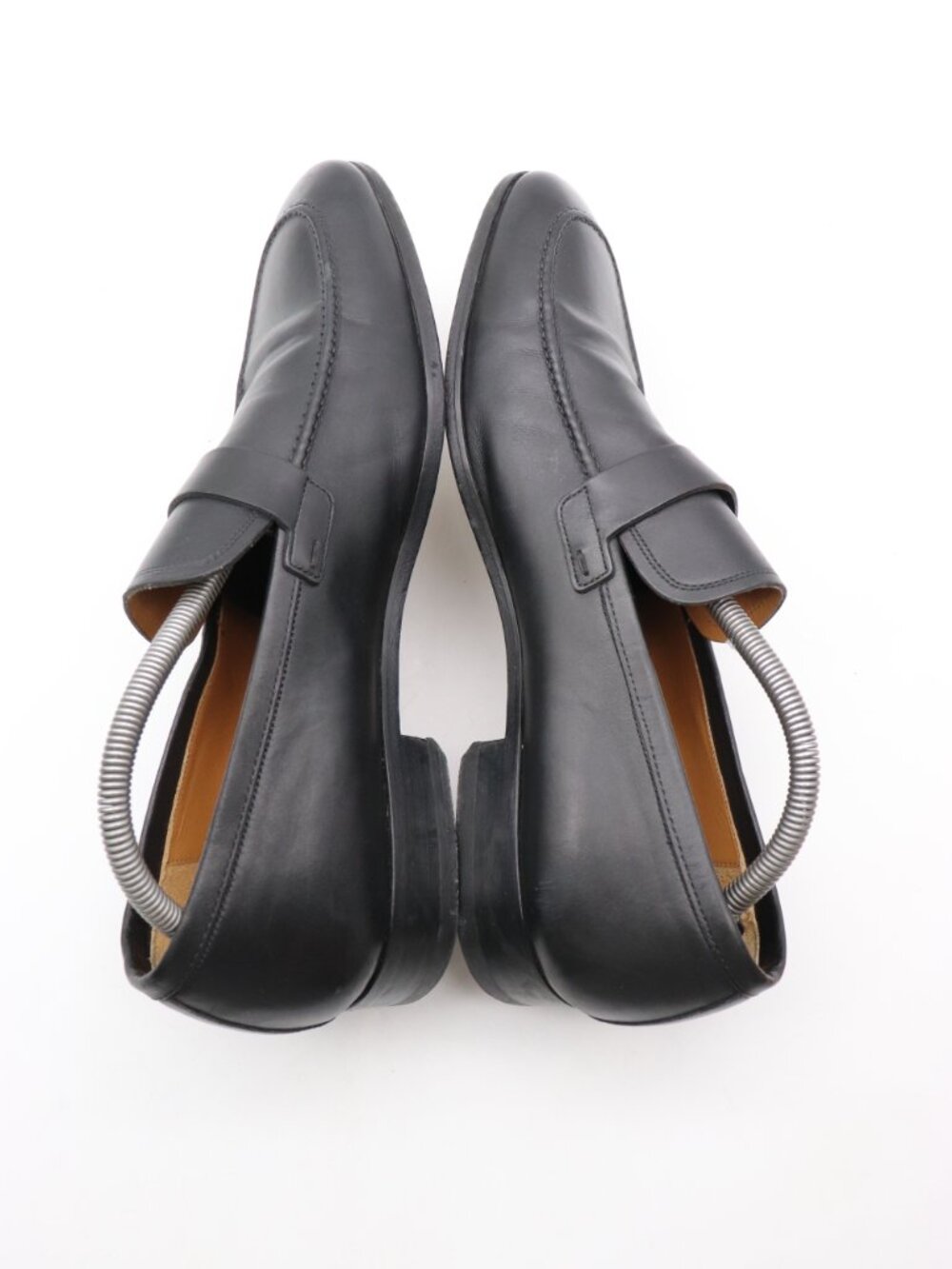 Magnanni Paseo Strap Black Leather Loafers Men's 10.5 M Slip On Dress Casual - Picture 6 of 10